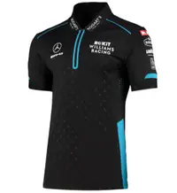 在飛比找蝦皮購物優惠-Williams Benz Team polo衫f1賽車男速
