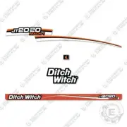 Fits Ditch Witch JT2020 Mach 1 Decal Kit Directional Drill Decals