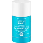 ETHICAL ZINC Natural Clear Zinc Sunscreen Stick SPF 50 50g