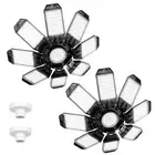 LED Garage Light 2 Pack, 260W 26000LM Bright Shop Lights Screw Into E26 E27 B...