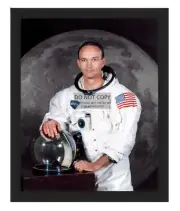 MICHEAL COLLINS APOLLO 11 NASA ASTRONAUT PORTRAIT 1969 8X10 FRAMED PHOTO