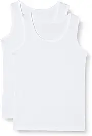 [Airin] Undershirt, Girls, Physical Education, 2P Inner Liner, Honeycomb Mesh, Tank Top, 90% UV Protection, 552, White