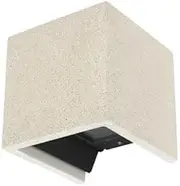 Beacon Lighting MFL By Masson Tanimi Cube LED Up/Down Exterior Wall Light in Natural