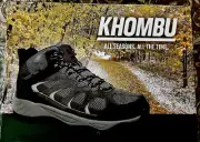 Khombu Men’s Tylers~Water Resistant~Hiking Boots~Gray~Size 12~BRAND NEW~IN BOX