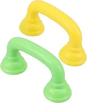CAXUSD 2pcs Boys and Girls Toy Receiver Phone Handset Realistic Simulation Handset Prop for Pretend Play Speech and Language Development