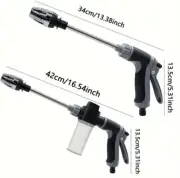 High Pressure Car Foam Gun Wash Washer Lance Soap Spray Bottle Hose Pipe Tools