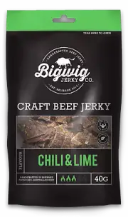 Chili & Lime Beef Jerky - - 40g, 100g, 200g, 500g, 1kg Available