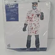 DEMENTED DENTIST 5pc Costume Adult Standard Up to Size 42 NEW Suit Yourself