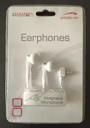 Original SPEED LINK Stereo Earphones With Microphone for Nintendo DS Lite Sealed