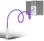 Tablet Holder Universal 360 Degree Flexible Table Stand Mount Holder for iPhone iPad Tablets 2020 New,purpel