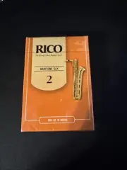 Rico Baritone Sax reeds #2 Reeds Box of 10