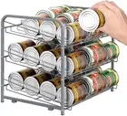 Can Storage Organizer Rack Stacking Can Space for Pantry, Kitchen, Cabinet