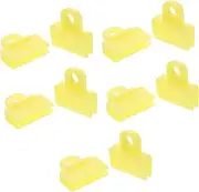 10pcs Window Door Glass Channel Clips Durable Glass Retainer Holders for Car Window Regulator Easy Install Clips for Secure Fit in Trucks and Convertibles