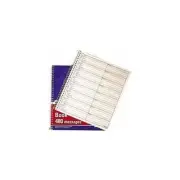 Adams Voice Mail Log Book - 60 Sheet[s] - Spiral Bound - 8.50" X 7.50" Sheet