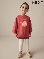 Red Smile Character Long Sleeve Top and Leggings Set (3mths-6yrs) (386174) | $14 - $19