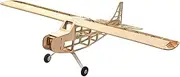 Balsa Wood Airplane Kits T05 Vogee-08 Training Plane, 32" Wingspan Laser Cut Unassembled RC Flying Model Aircraft to Build for Adults (KIT+Motor+ESC+Servo+Prop+Flim Pack)