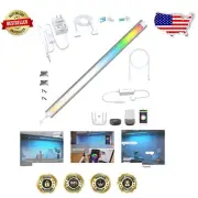 Dimmable RGB Color Changing LED Light Bar – Smart Voice-Controlled 12' Kit