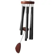 Wind Chimes for Outside with Wood Wind Catcher, 37 Inches Large Aluminum Wind...
