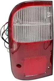 for Toyota for Hilux Mk4 1997 1998 1999 2000 2001 2002 2003 2004 2005 2006 Rear Bumper Reflector Stop Brake Lamp Tail Light (Color : Left)