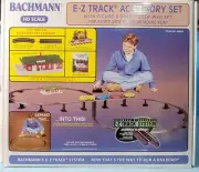S01: Bachmann HO E Z Track Steel Alloy Track Accessory Set NIB No. 44493