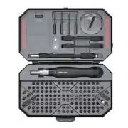 DELIXI 145 in 1 Precision Magnetic Screwdriver Set 132 Bits Mobile Phone Repair DIY Tool Kit with Storage Case