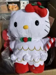 2024 Hello Kitty CVS Christmas Winter Animated Plush Side Stepper Exclusive NWT