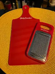 Betty Crocker Cutting Board + Hand Held Grater