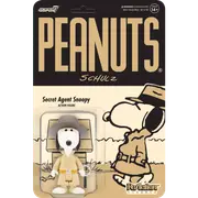 Peanuts - Secret Agent Snoopy ReAction 3.75” Action Figure