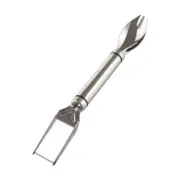 2 in 1 Watermelon Fork Slicer Cutting Artifact Stainless Steel Fruit Forks Knife