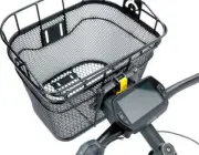 Topeak Front Basket with Fixer 3 Handlebar Bracket: Black