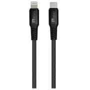 Aerpro APL430B Premium Lightning to USB-C Cable 1.5m - Black
