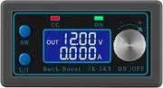 Daseeme ZK-5KX Direct Current Voltage Auto-Lifting Module Constant Voltage and Constant Current Regulator LCD Display with Intelligent Temperature Control Fan