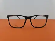 Porsche Design P8323B Black and Gold Eyeglasses Plastic Titanium Frame 57/15/145