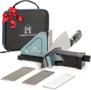 ORIGINAL ADJUSTABLE ROLLING KNIFE SHARPENER KIT: Height, 10° to 40° for 30 -