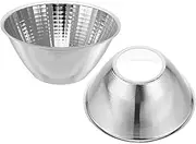 GLEAVI 2pcs Flashlight Light Reflector Cup Accessories for Led Lamps Aluminum Reflector Lamp Spotlight Fixture Shade