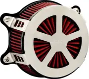 Vance & Hines VO2 Radiant V Air Cleaner Brushed #71104 Harley Davidson