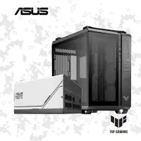 在飛比找momo購物網優惠-【ASUS 華碩】機殼+750W★TUF GT502 電腦機