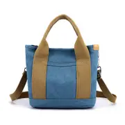 Bolso de Mano de Lona para Mujer, Bolsa de Capacidad, informal