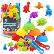 Montessori Toys for Toddlers, Counting Toys for Kids with Sorting Bowls Toddler