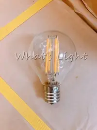 在飛比找Yahoo!奇摩拍賣優惠-划得來燈飾~復古工業風燈泡 G45 E17 4W LED拉絲