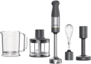 Triblade XL Hand Blender, Mixer with Anti-Splash, Chopper 500Ml, Metal Whisk and