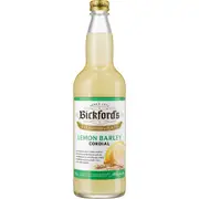 Bickford's Lemon Barley Cordial 750ml