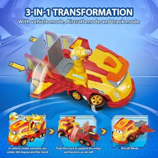 【Fun心玩】AL43098 正版 SUPER WINGS 高登變形救援車 最新第七季超級飛俠 救援車 玩具 生日禮物