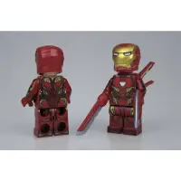 在飛比找蝦皮購物優惠-LEGO 第三方 LAB9 iron man mk50