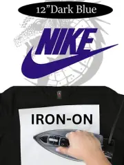 Iron-On Nike Decal 12" ✴️ Perfect for Customization