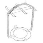 Silver Plating Coffee Cup Hob Cup Dish Rack Can Most 6 Cups and Saucers7648