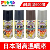 在飛比找PChome24h購物優惠-【日本朝日塗料】超耐熱 耐高溫噴漆 300ML 超耐熱600