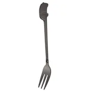 3Pcs Mini Creative Cartoon Coffee Mixing Spoons Fork Stainless Steel Tableware Dessert Cake Milk Tea Spoon Kitchen Utensils