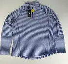 RLX Ralph Lauren Women's Striped Zip top