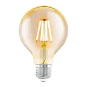 Filament G80 Vintage LED Globe 240V 4W ES Amber 2200K - 11556